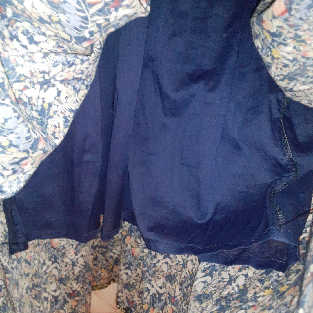 ポンポネットジュニアリバティノースリーブワンピース160cm