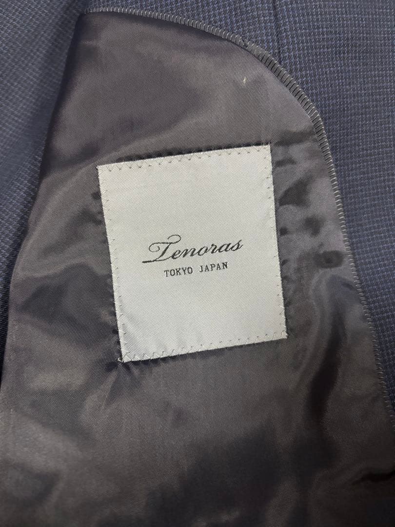 Tenoras ネイビー ビジネススーツ　スリーピース　XL