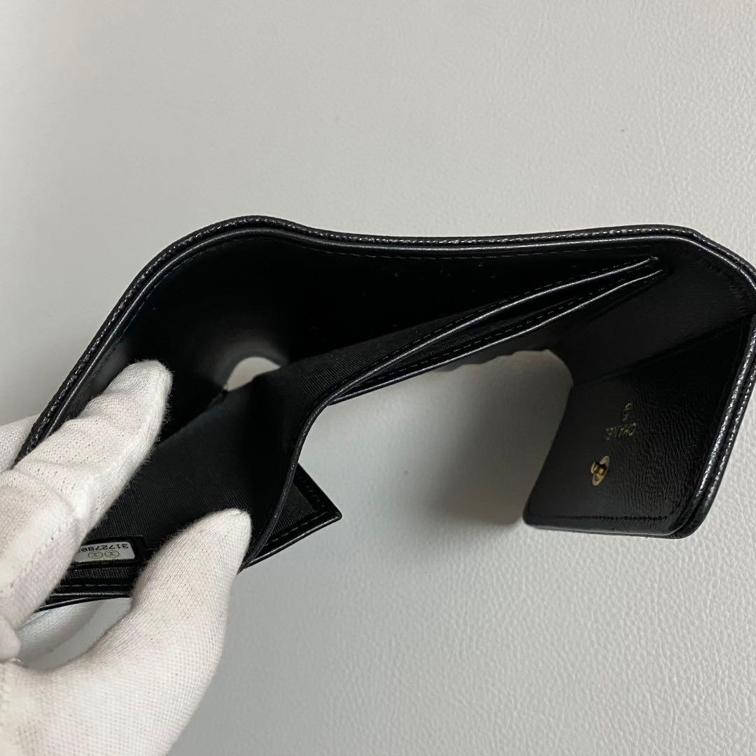 CHANEL / ボーイシャネル スモールフラップウォレット 三つ折り財布