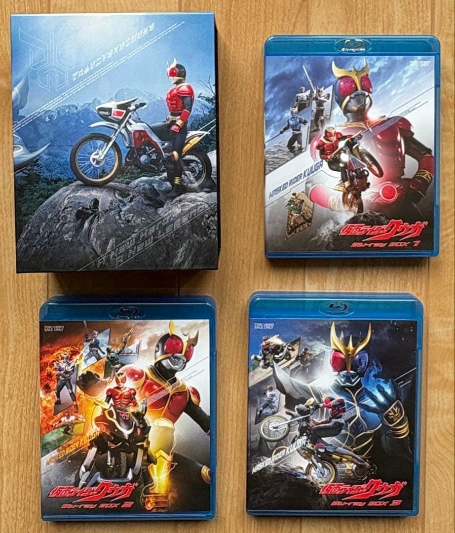 仮面ライダークウガ Blu-rayBOX 初回限定 復刻版 25周年 クウガ新聞