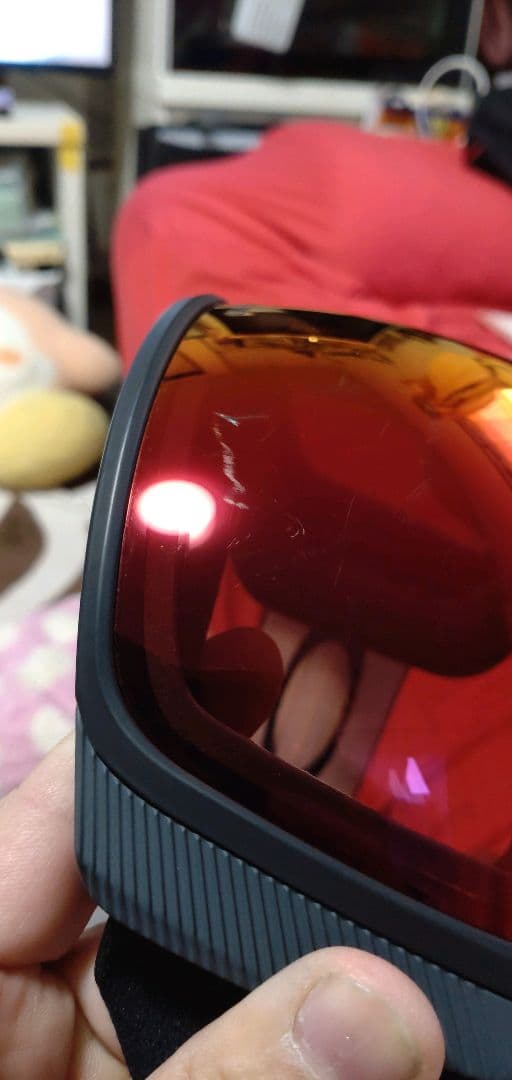 OAKLEY PRIZM レッド　スキーゴーグル　スノーボードゴーグル　Ｍサイズ