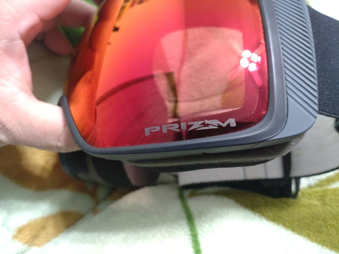OAKLEY PRIZM レッド　スキーゴーグル　スノーボードゴーグル　Ｍサイズ