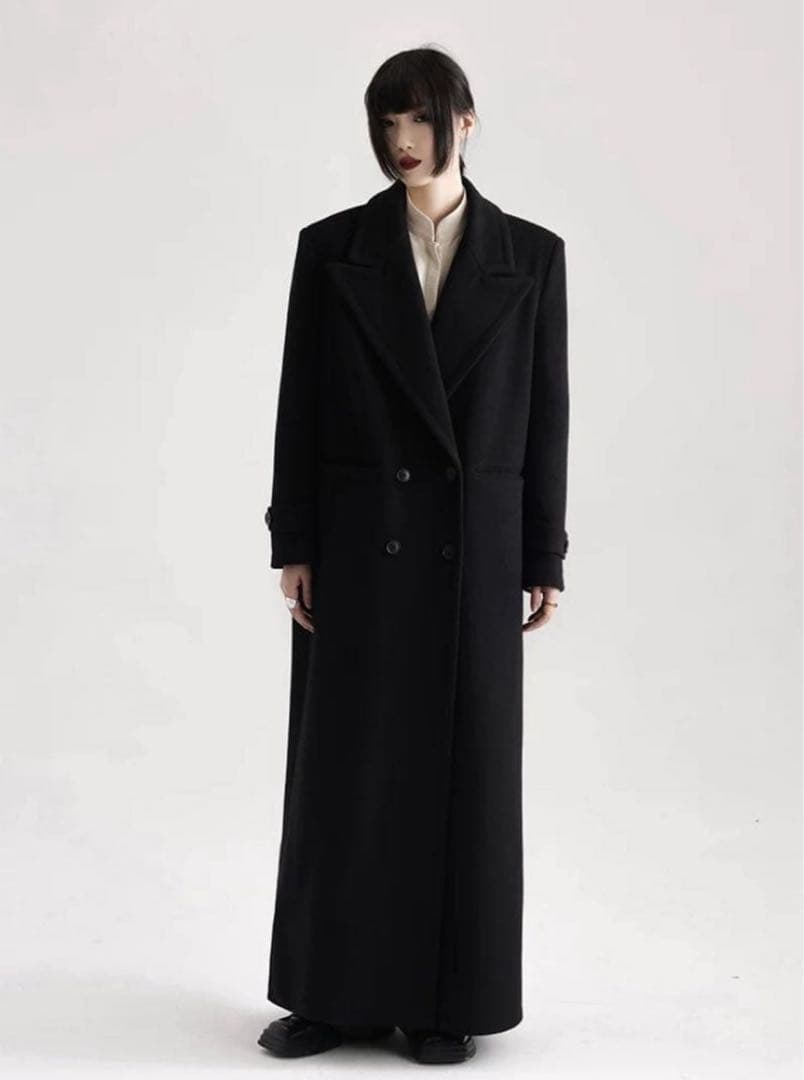 即日発送　APOZi collection ダブルスーパーロングコート