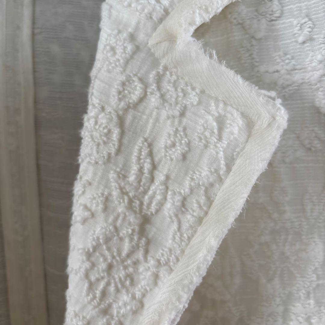 エルマノシェルビーノ チェスターコート スプリングコート ホワイト イタリア製