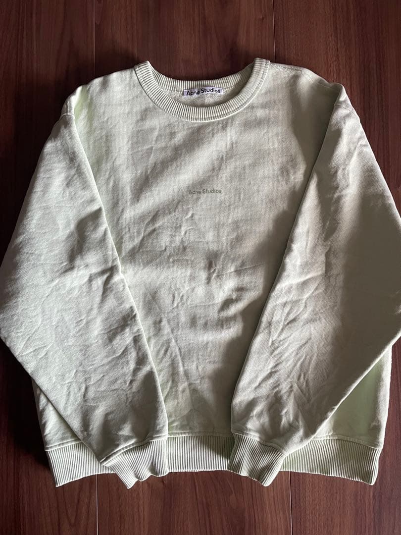 Acne studios スタンプロゴスウェット