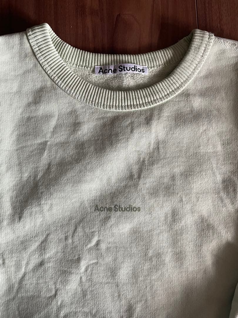 Acne studios スタンプロゴスウェット