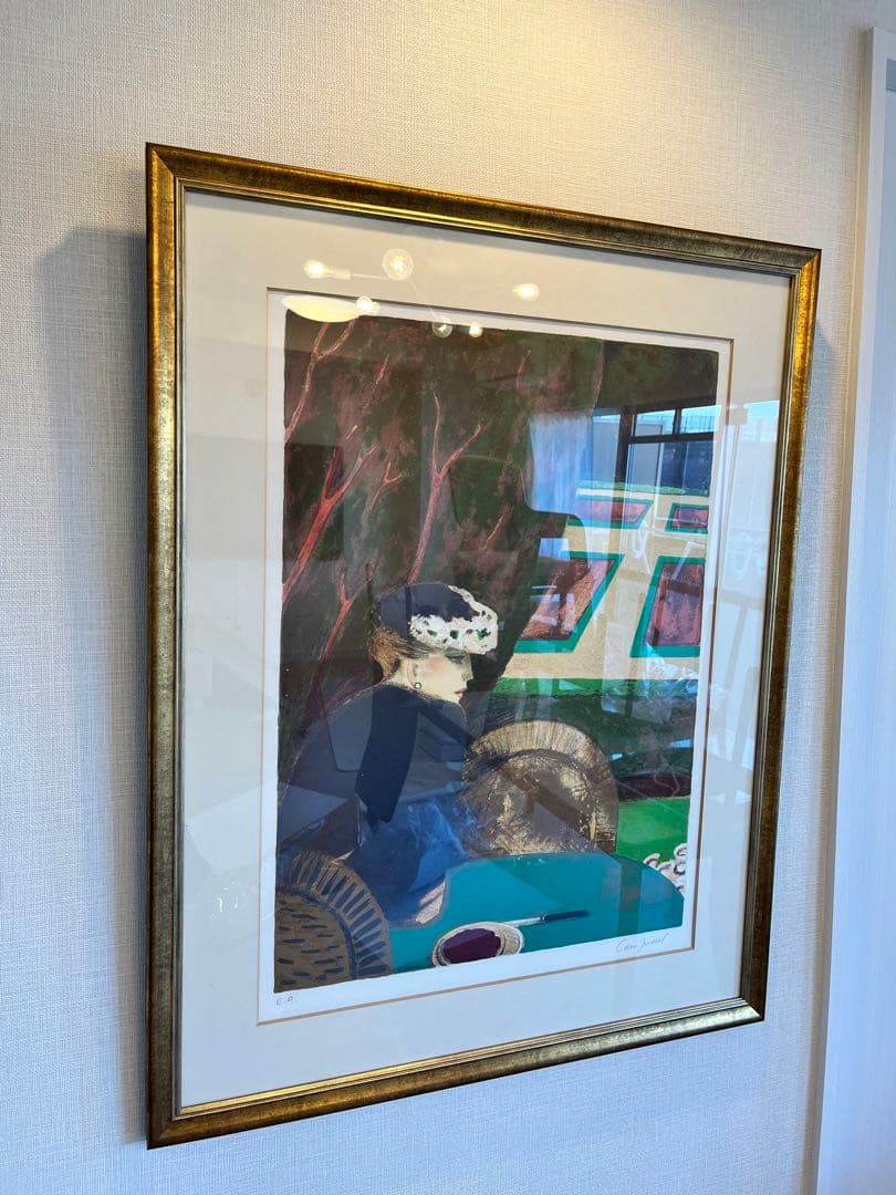 S*A様 【真作】 カシニョール　沈黙　リトグラフ