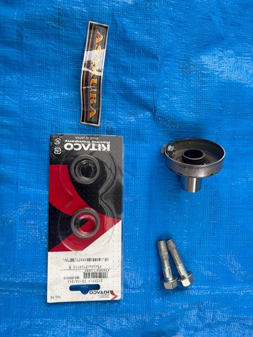 アドレス110 CE47 社外マフラー　アサクラ