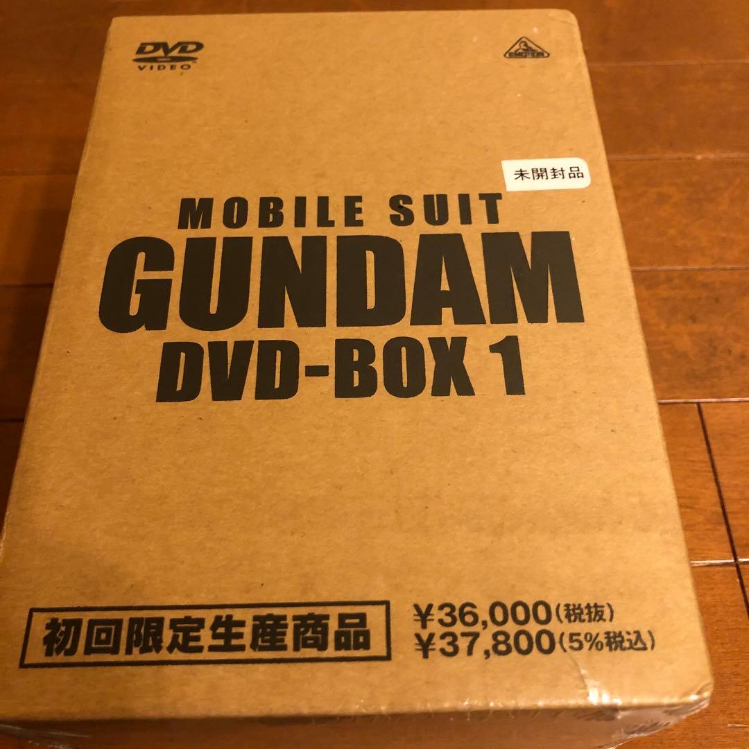 機動戦士ガンダム DVD-BOX 1 限定　未開封　6枚組　プラモデル付　古谷徹