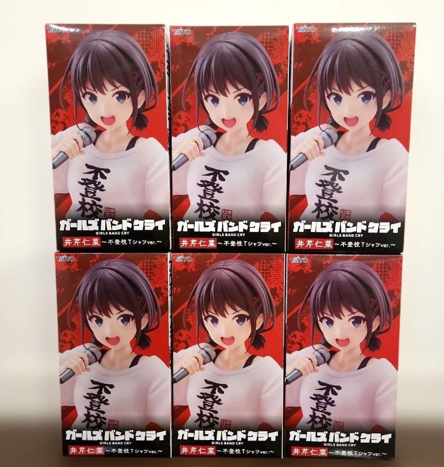 ガールズバンドクライ　井芹仁菜　Coreful　フィギュア　ガルクラ　6個セット