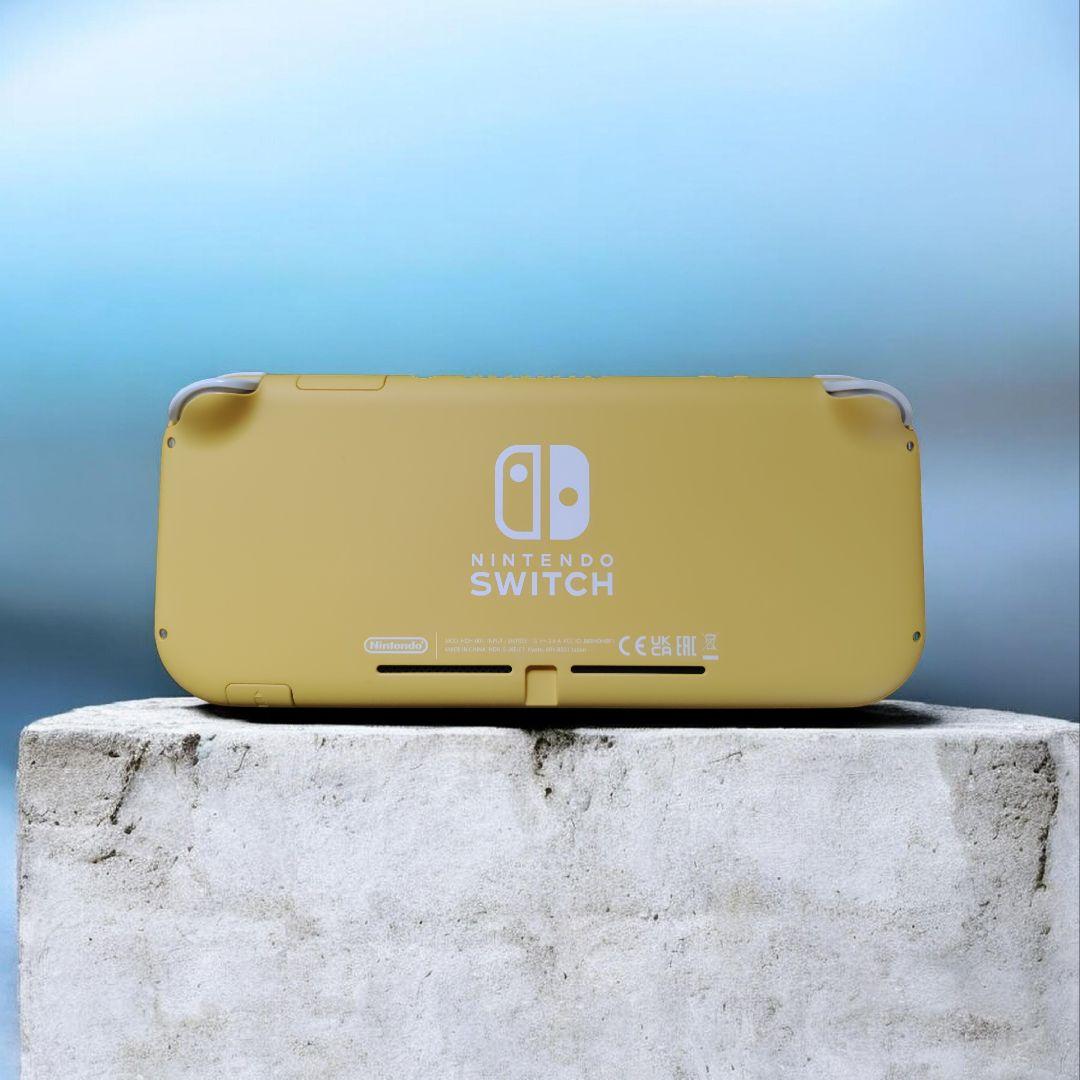 【美品】Nintendo Switch Lite イエロー/可愛いカバー付