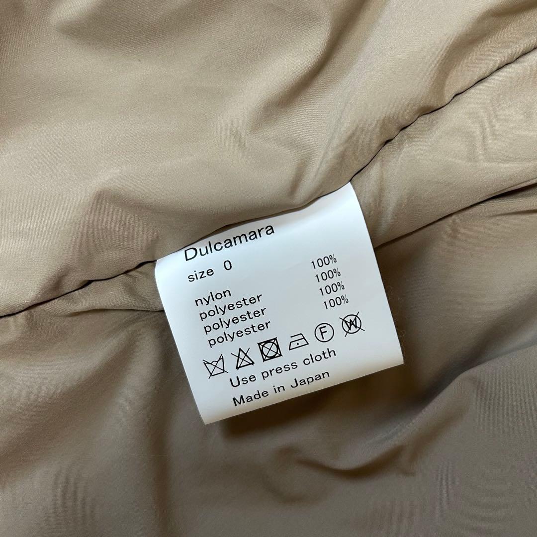 Dulcamara ラウンドカットパデッドベスト