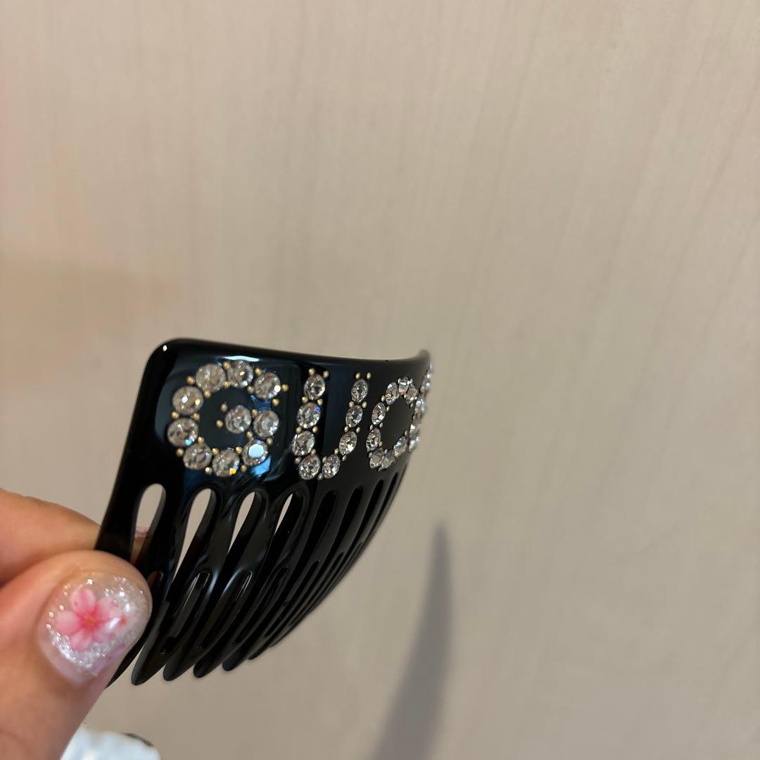 GUCCI グッチ　未使用　ヘアアクセサリー　黒