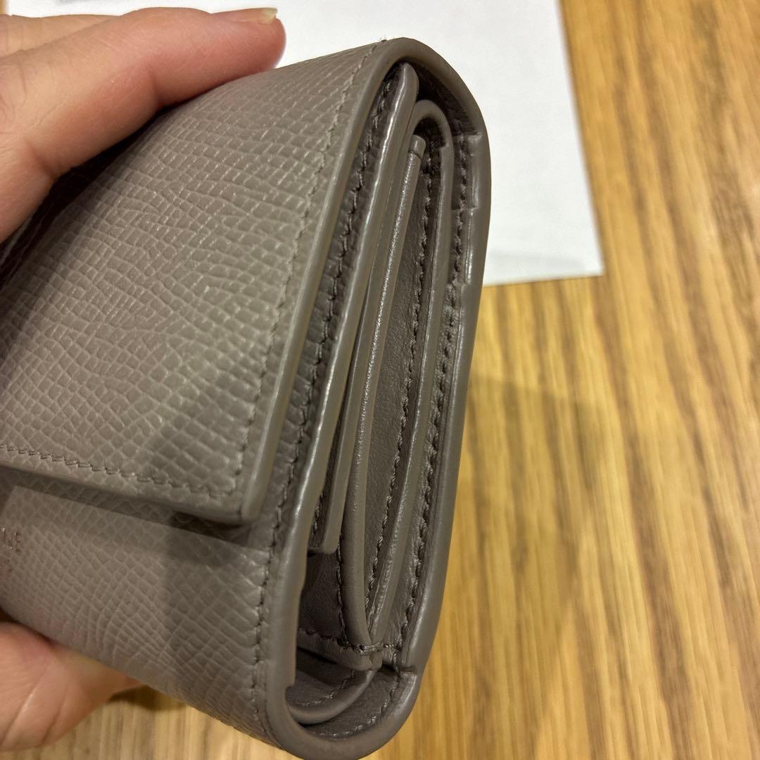 CELINE♡ 三つ折り財布　グレージュ美品！