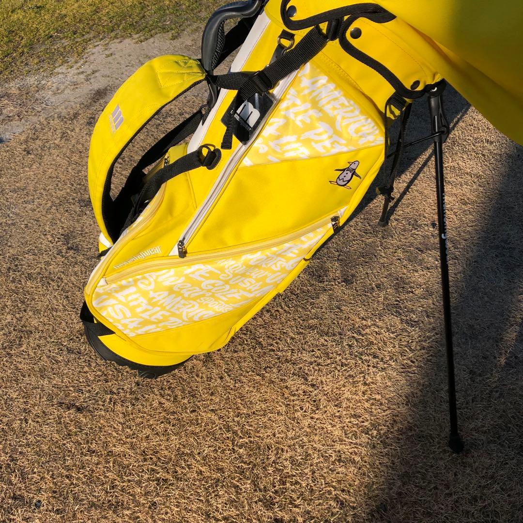 マンシングウェア　キャディバッグ　グラフィック　軽量　スタンド式