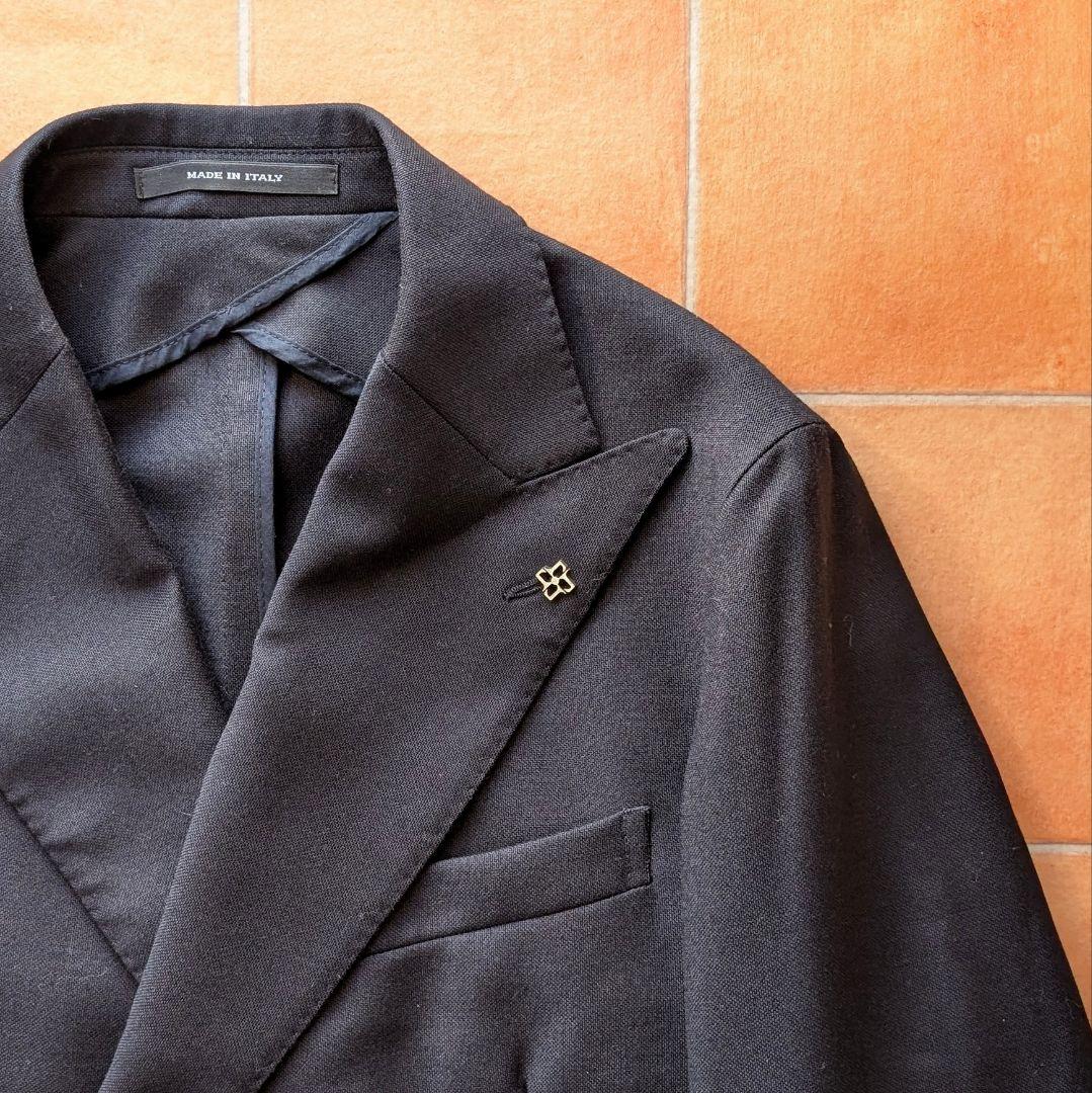 TAGLIATORE ネイビージャケット ダブル 通年 モンテカルロ 46サイズ