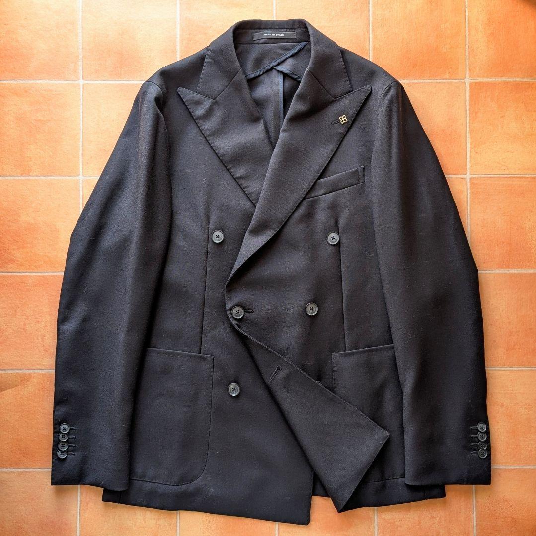 TAGLIATORE ネイビージャケット ダブル 通年 モンテカルロ 46サイズ