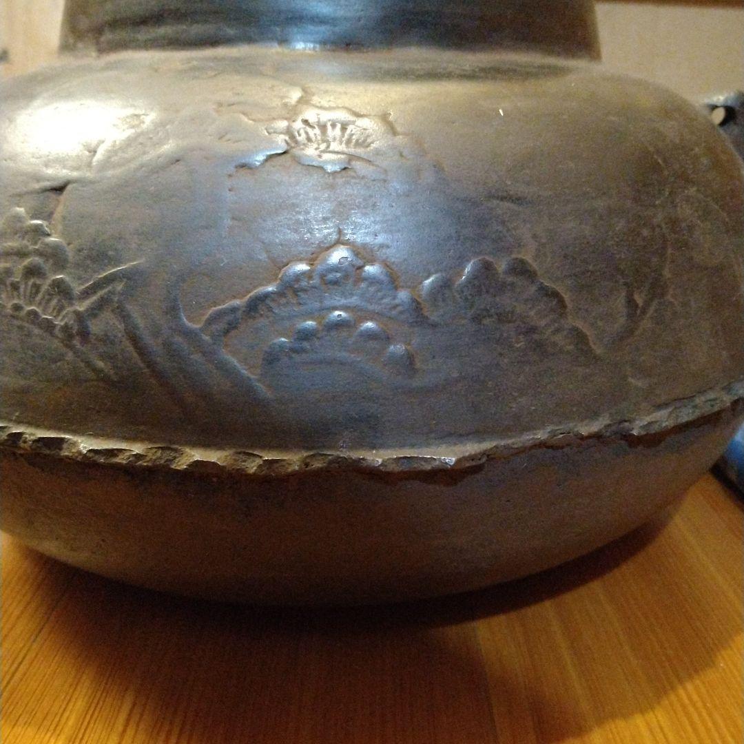 市*民様 茶道具　甑口釜　天猫　勘渓極