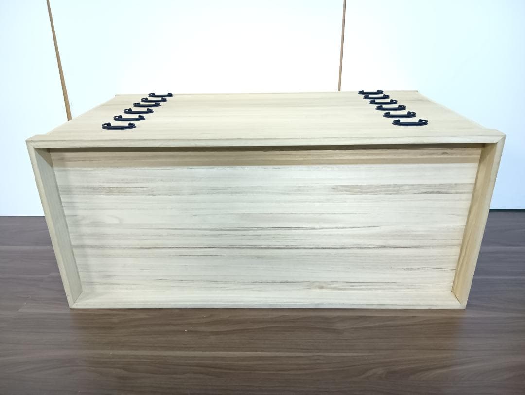 桐たんす　６段　桐天然木・桐化粧合板　とのこ仕上げ　衣装ケース　収納　着物