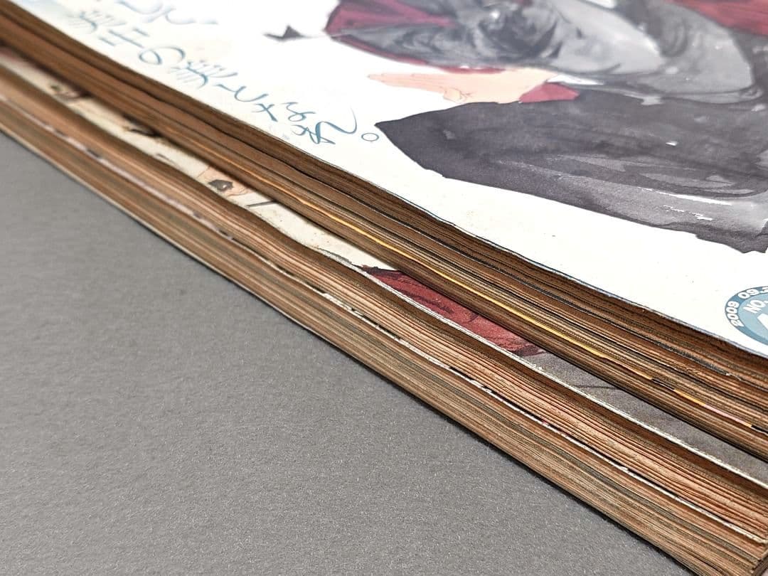 モーニング2007年40&41号バガボンド2冊連結表紙/巻頭カラー/井上雄彦