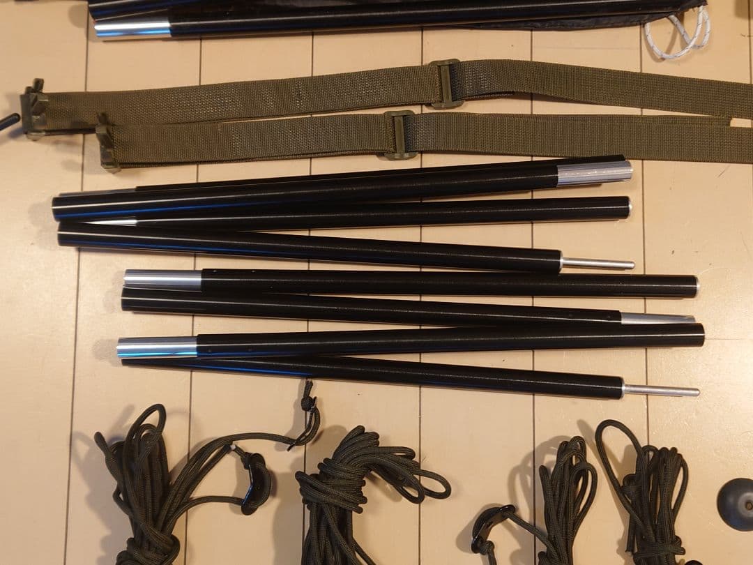 BUNDOK バンドック　ソロベース　カスタム仕様　フタマタポール付き　USED