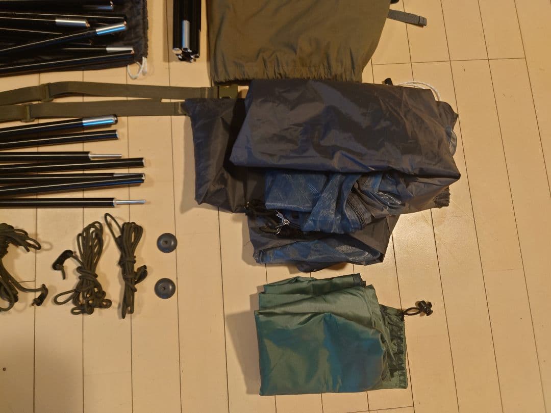 BUNDOK バンドック　ソロベース　カスタム仕様　フタマタポール付き　USED