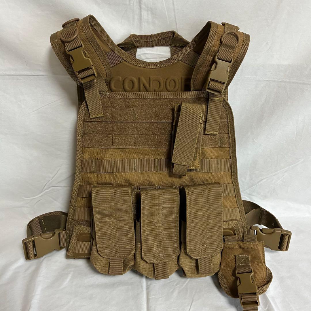 CONDOR プレートキャリア、ホルスター、ベルト他
