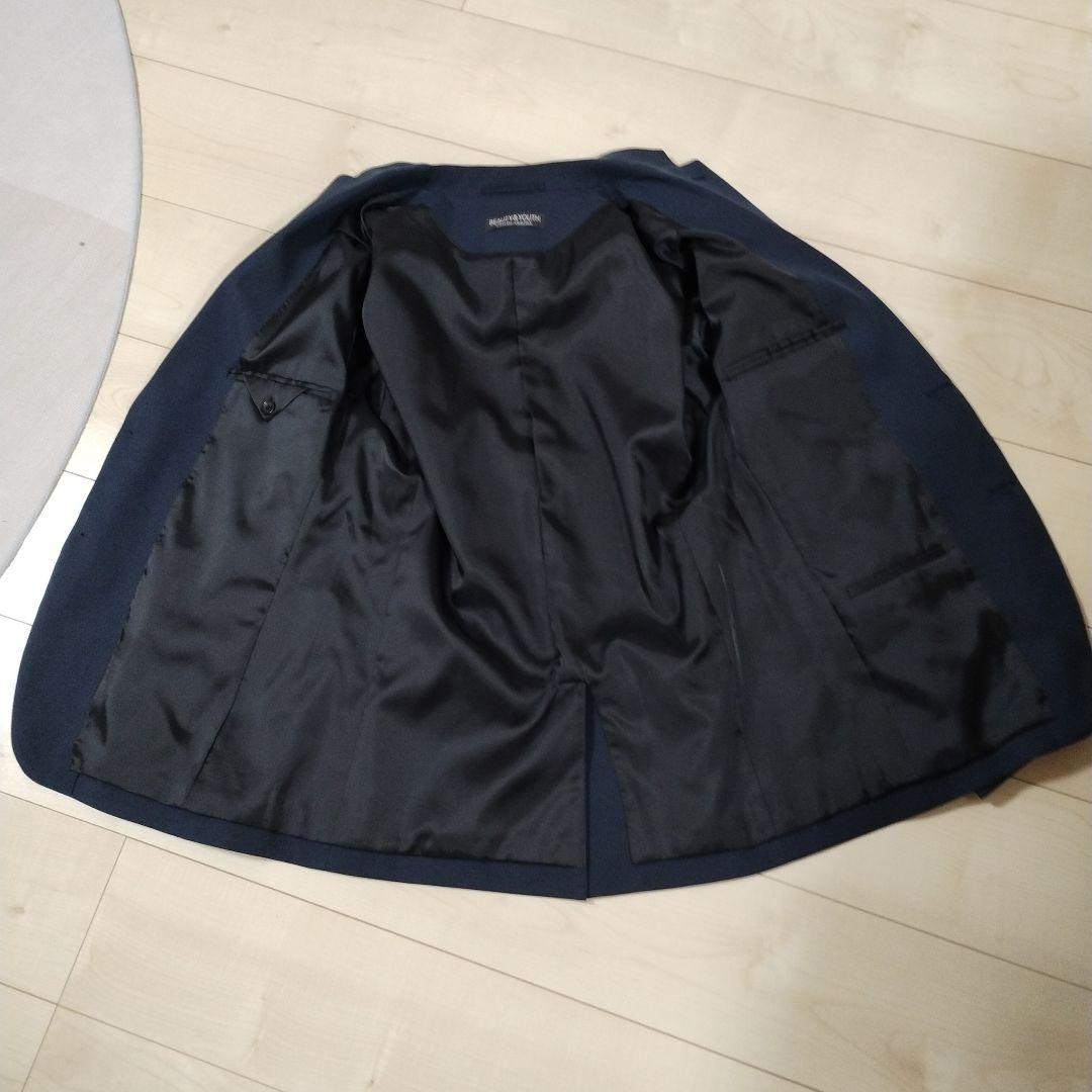 beauty&youth　ネイビー セットアップジャケット ＆パンツ