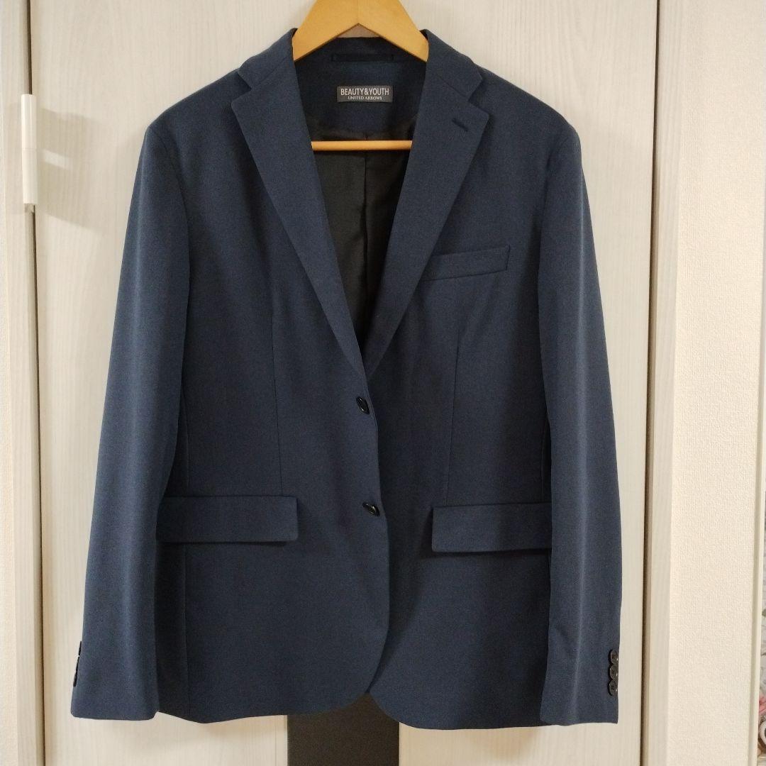 beauty&youth　ネイビー セットアップジャケット ＆パンツ