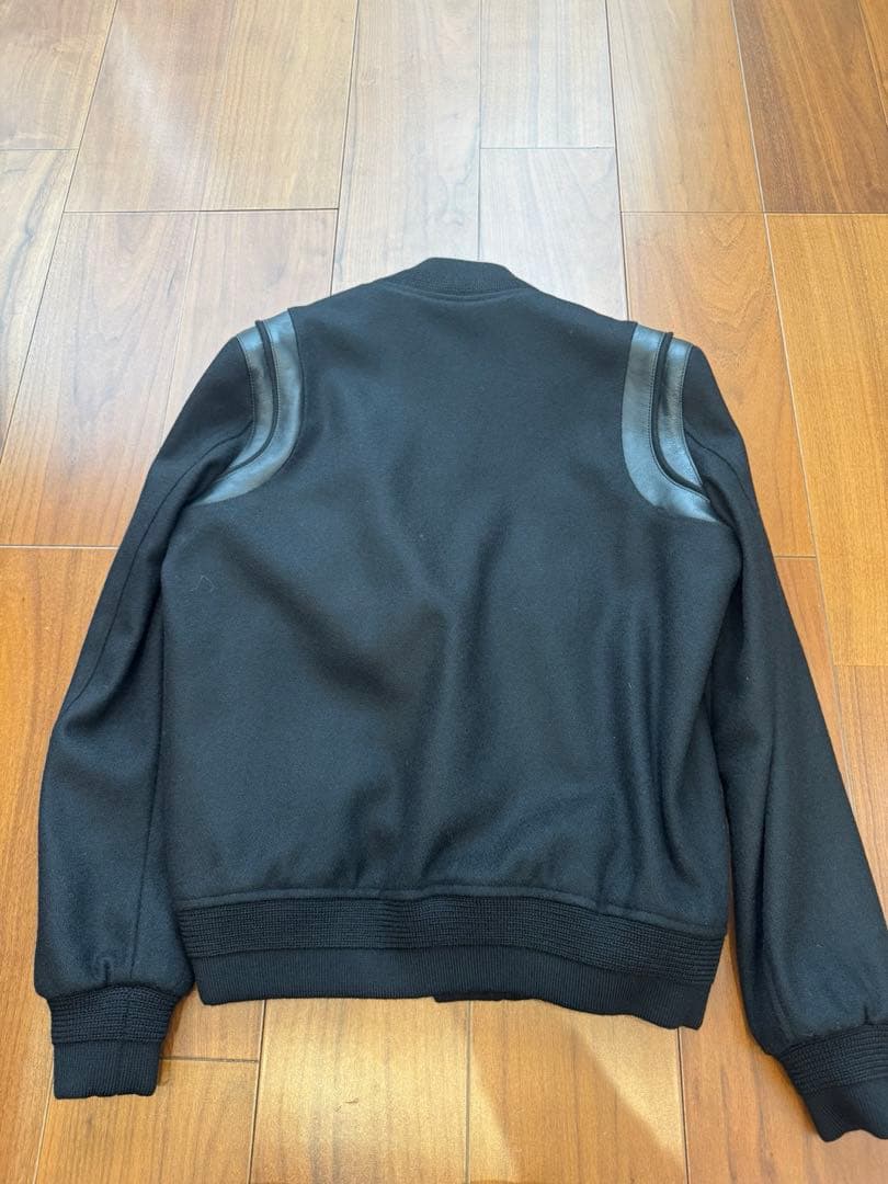 rakokako　サンローラン　バーシティジャケット　テディジャケット