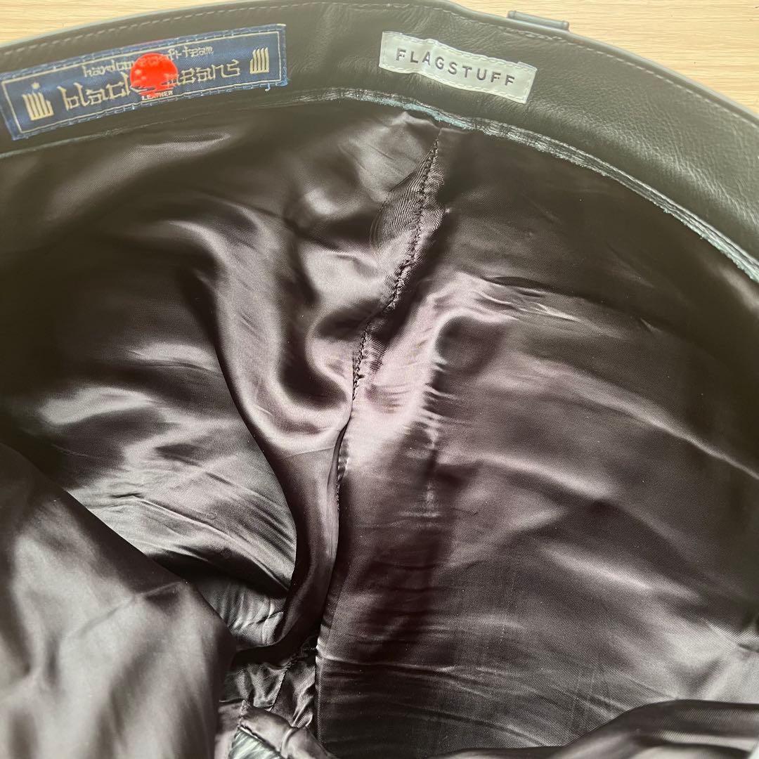 Blackmeans FLAGSTUFF レザーパンツ