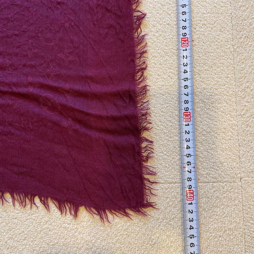 LOUIS VUITTON 大盤ストール　ショール　マフラー