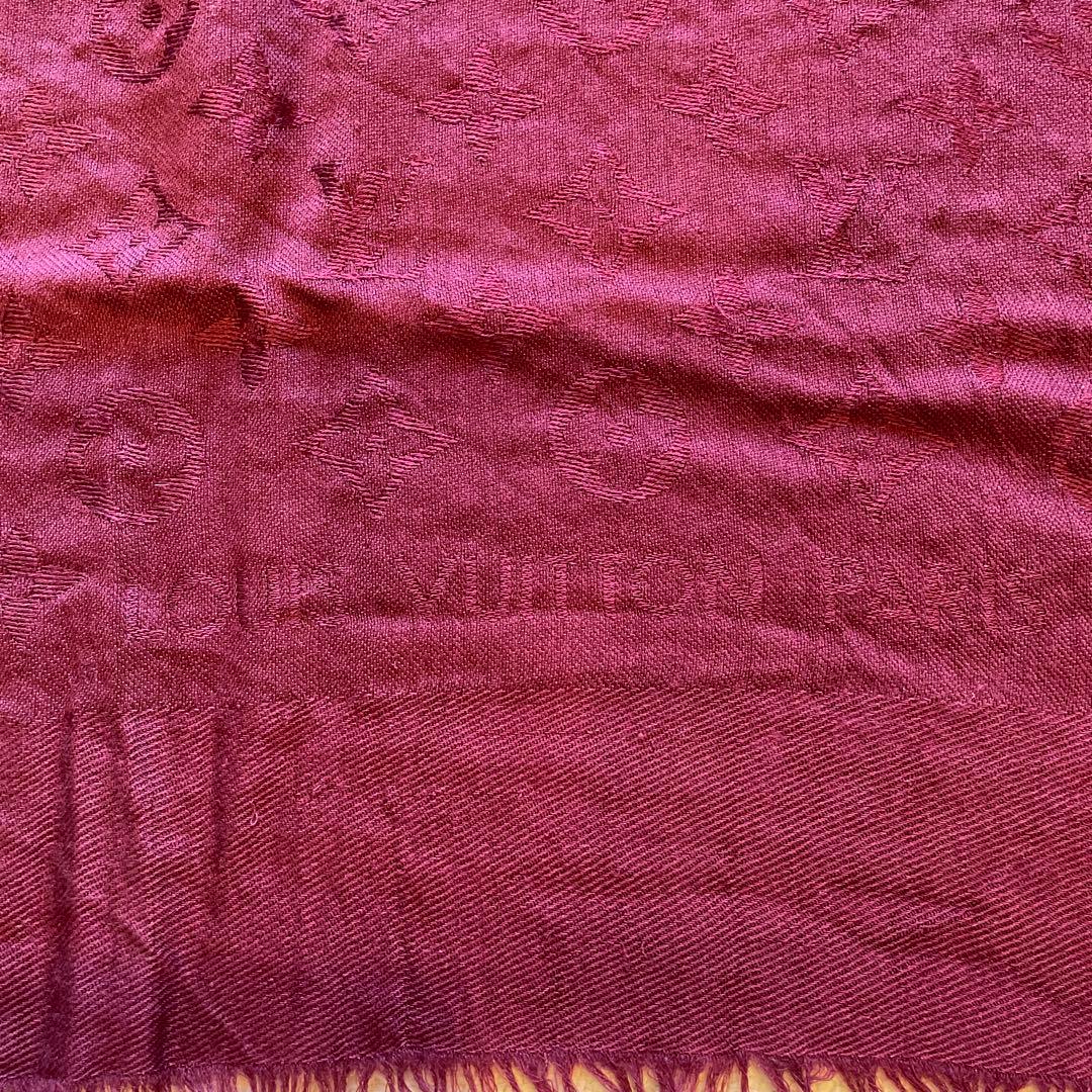 LOUIS VUITTON 大盤ストール　ショール　マフラー