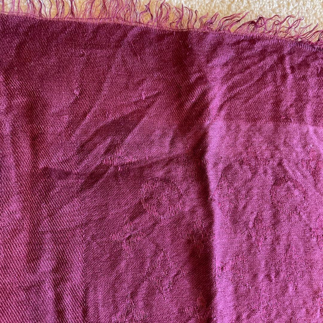 LOUIS VUITTON 大盤ストール　ショール　マフラー