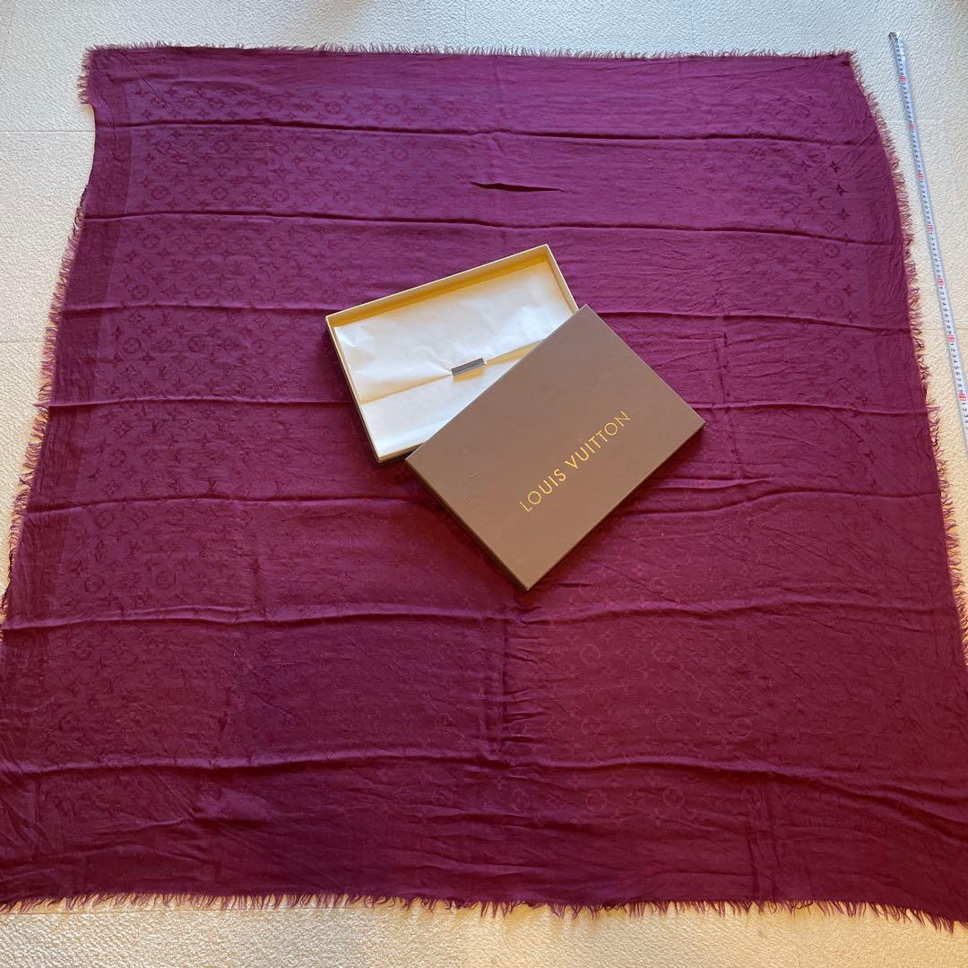 LOUIS VUITTON 大盤ストール　ショール　マフラー