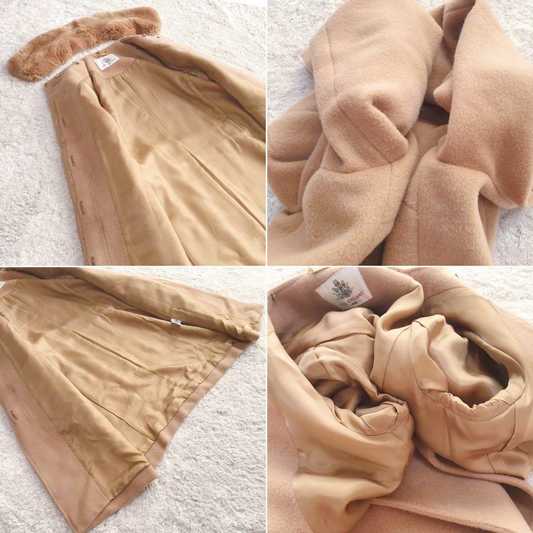 希少•完売品【2way•レッキスファー／ノーカラー】オールドイングランド／コート