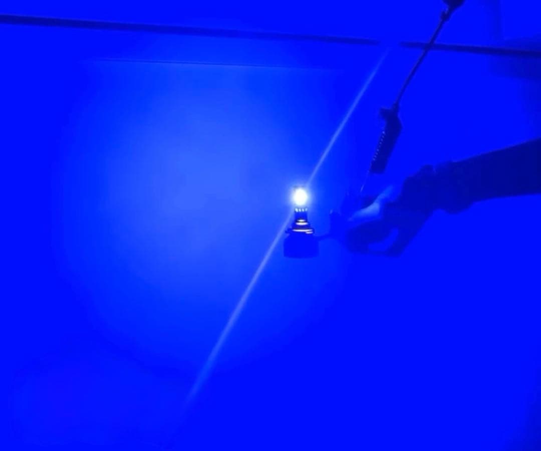 30000lm! H8/H11/H16 ディープブルー フォグランプ!当店限定色
