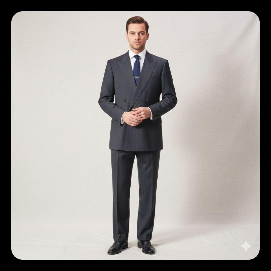 90s y2k GIVENCHY スーツ セットアップ ダブル ストライプ