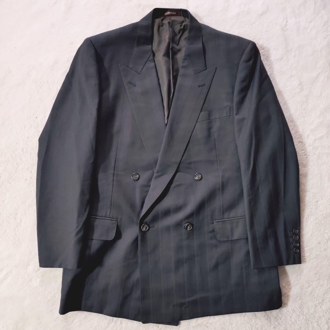 90s y2k GIVENCHY スーツ セットアップ ダブル ストライプ