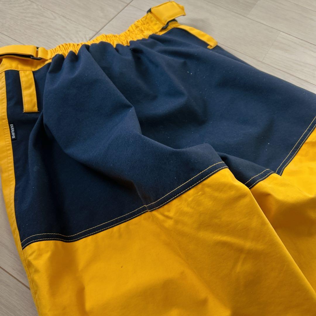 シマノ ゴアテックス レインスーツRA-1146 サイズM ネクサス 黄色