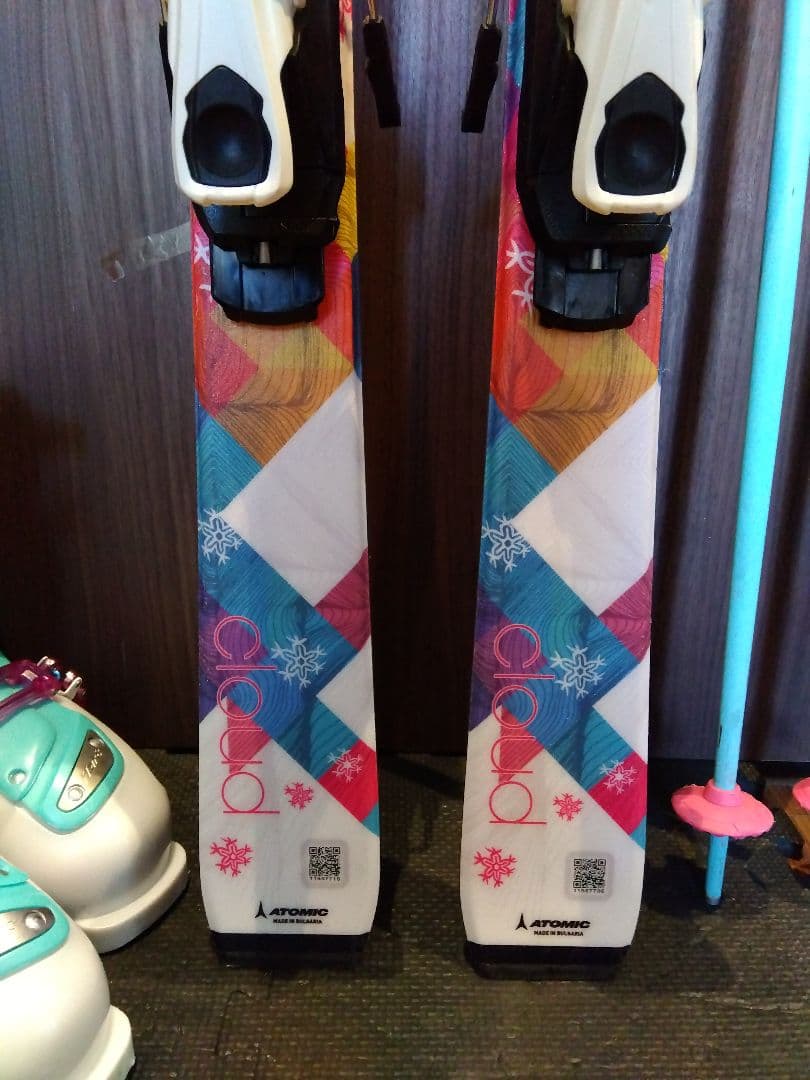 ✿美品✿ATOMIC/女子・小柄な女性用/豪華スキーセット/メンテ・WAX済み✔