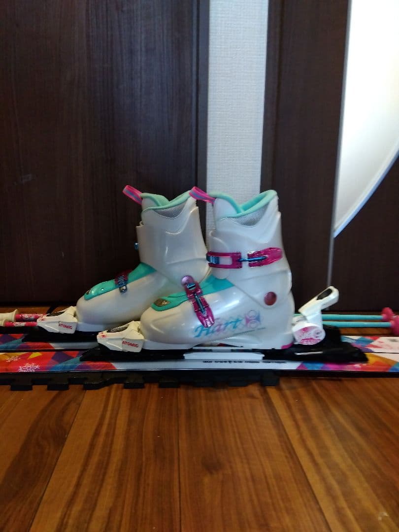✿美品✿ATOMIC/女子・小柄な女性用/豪華スキーセット/メンテ・WAX済み✔