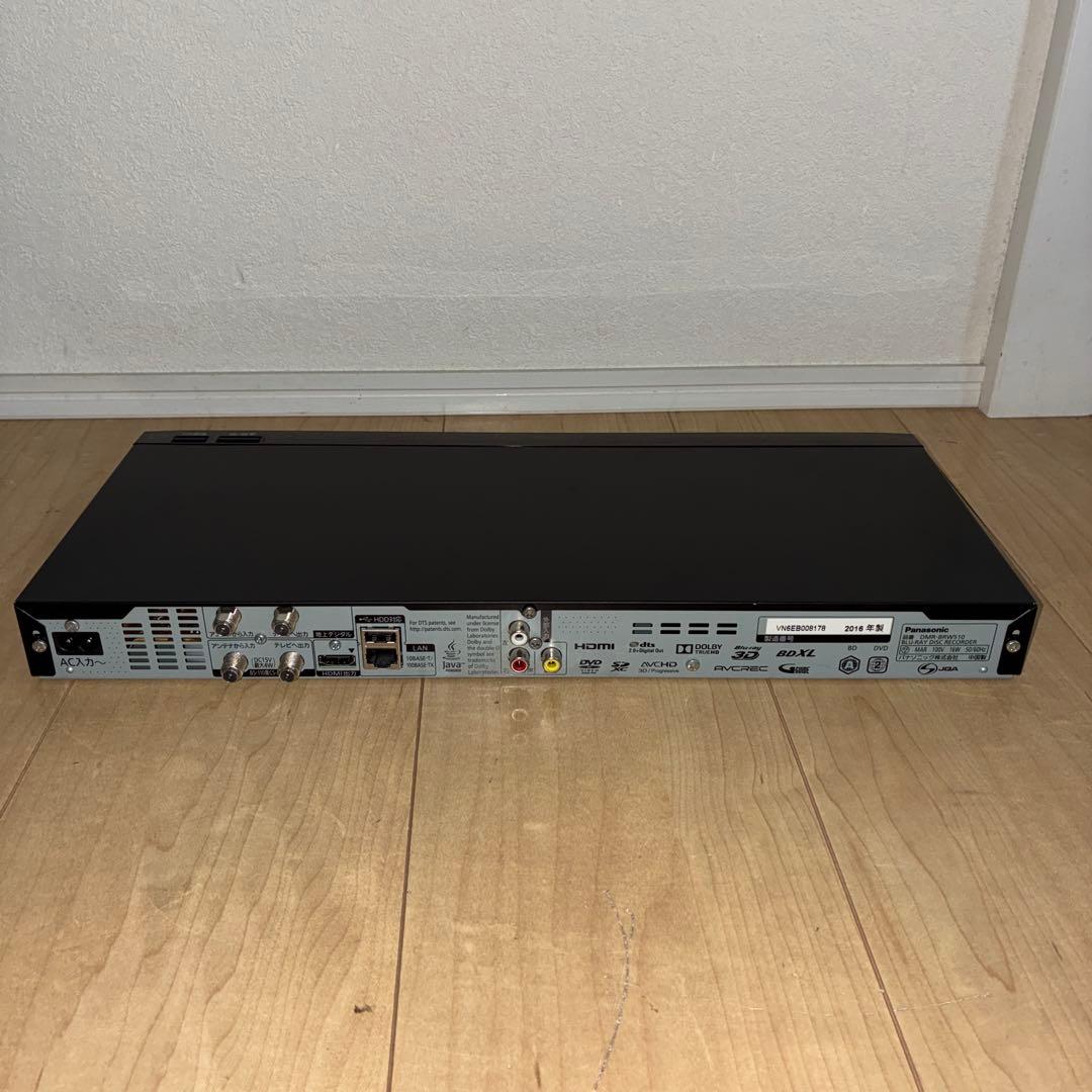 Panasonic ブルーレイレコーダー　DMR-BRW510 動作ok です