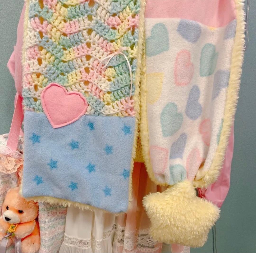 spank! お星様リメイクカラフルマフラー