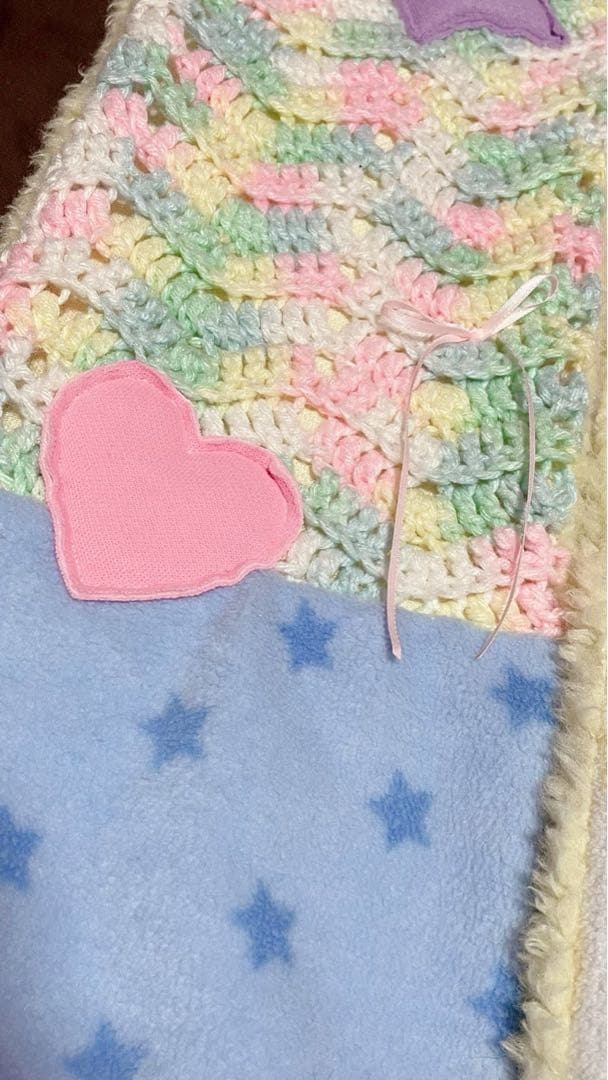 spank! お星様リメイクカラフルマフラー