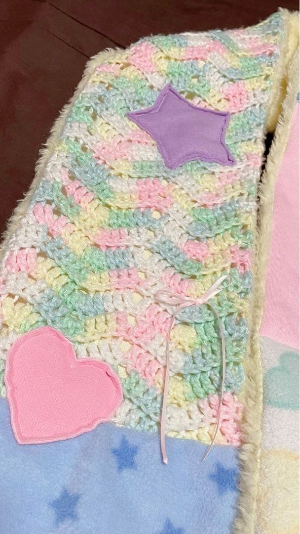 spank! お星様リメイクカラフルマフラー