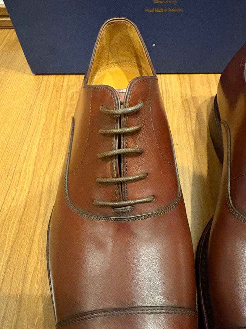 ジャランスリワヤ Bandung CASTAGNA 26CM 茶色 革靴 ブーツ