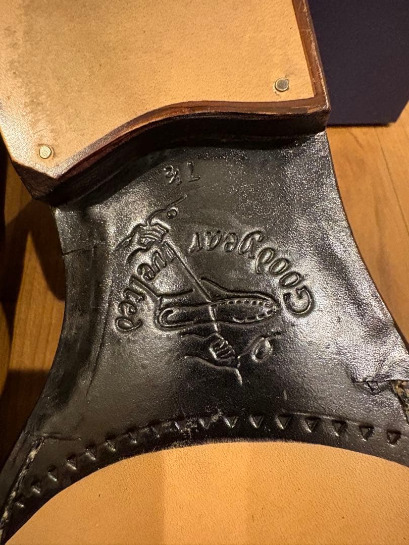 ジャランスリワヤ Bandung CASTAGNA 26CM 茶色 革靴 ブーツ