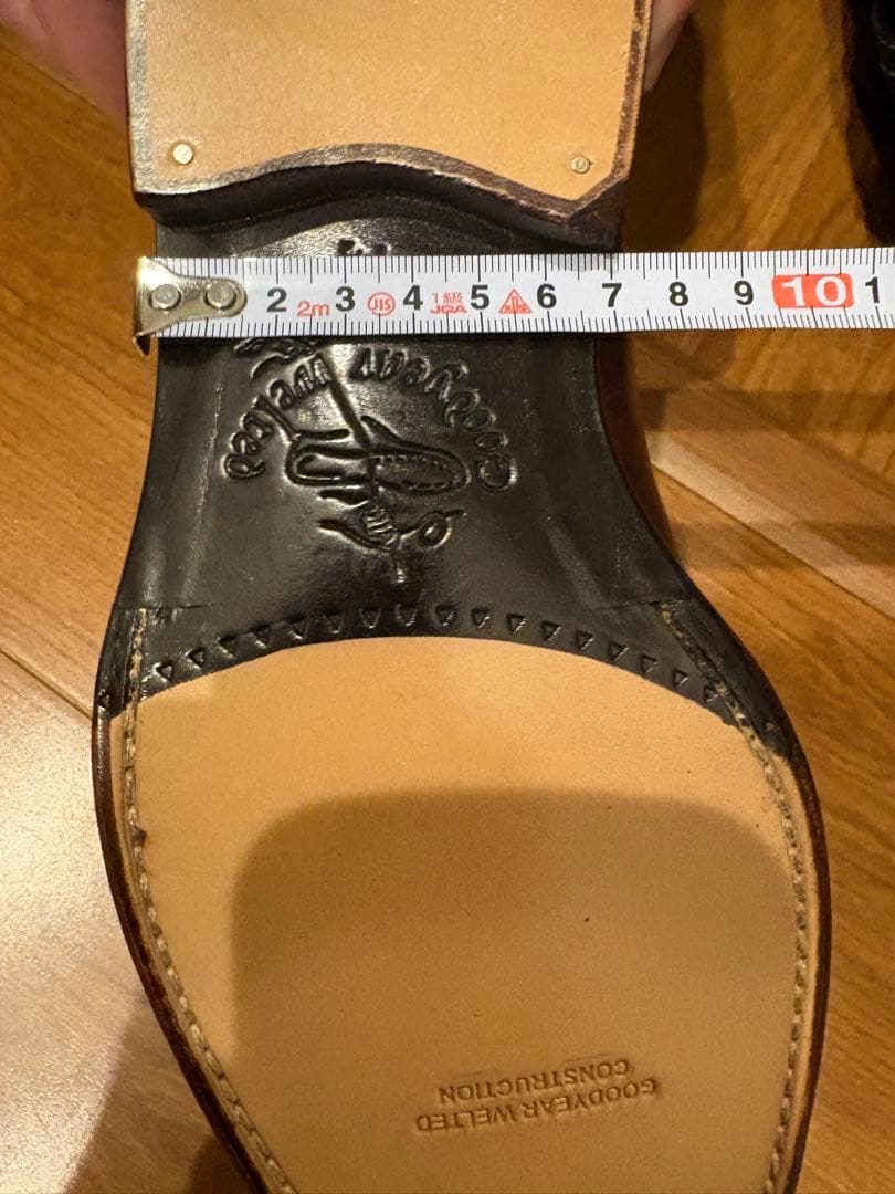 ジャランスリワヤ Bandung CASTAGNA 26CM 茶色 革靴 ブーツ