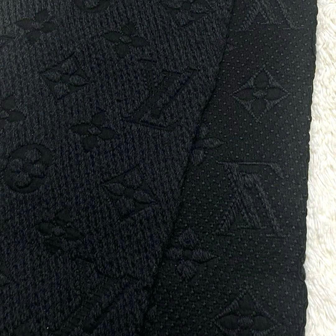 ルイヴィトン エシャルプ ロゴマニア マフラー ウール シルク M72431